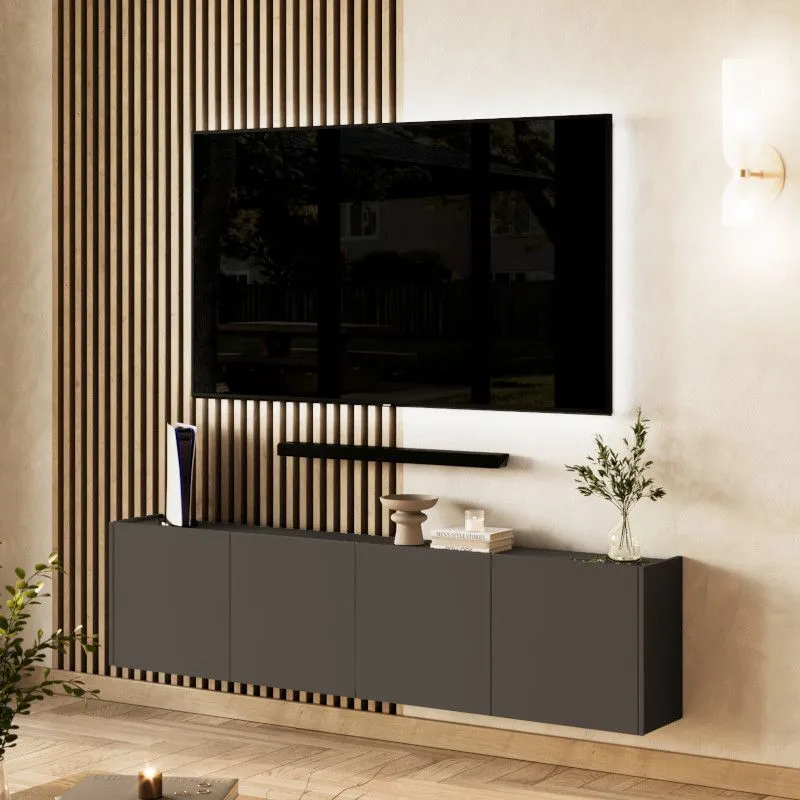 Tv-kapp Piana 4u grafiit