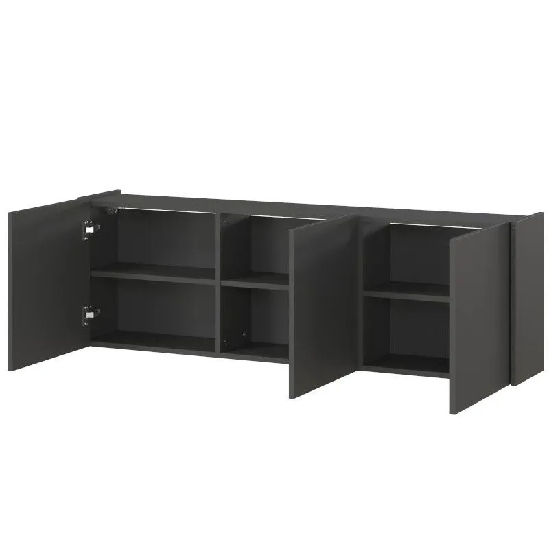 Tv-kapp Piana 3u grafiit