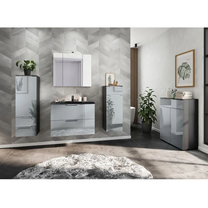 Peegelkapp Vasio 3u grafiit