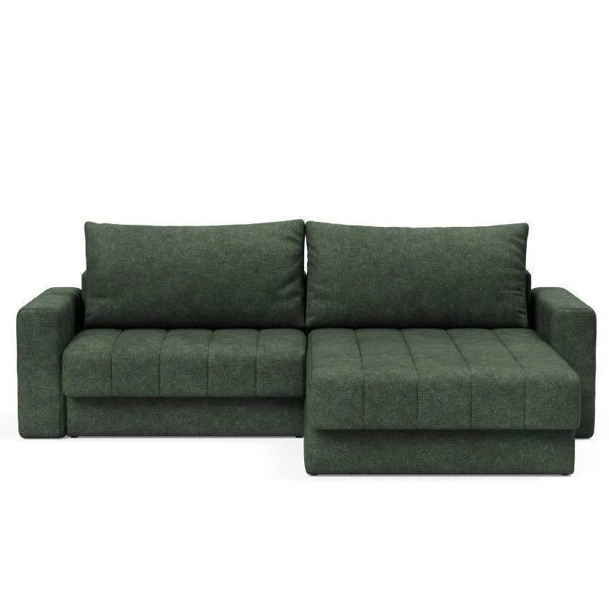 Innovation diivanvoodi Akello Lounger käetugedega 160 roheline