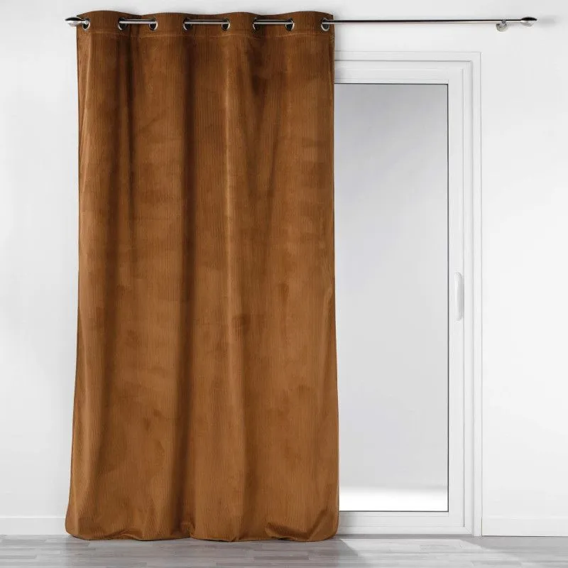 Kardin Corduroy 140x260 pruun