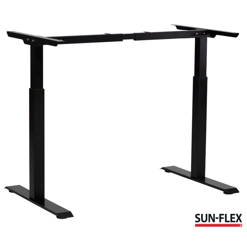 Elektriliselt reguleeritavad jalad Sun-Flex III must