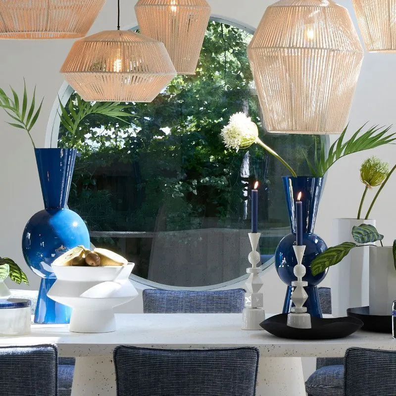 Light&Living Dekoratiivne vaas Vicento H23.5 matt valge