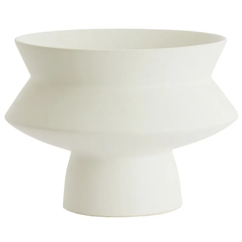 Light&Living Dekoratiivne vaas Vicento H23.5 matt valge