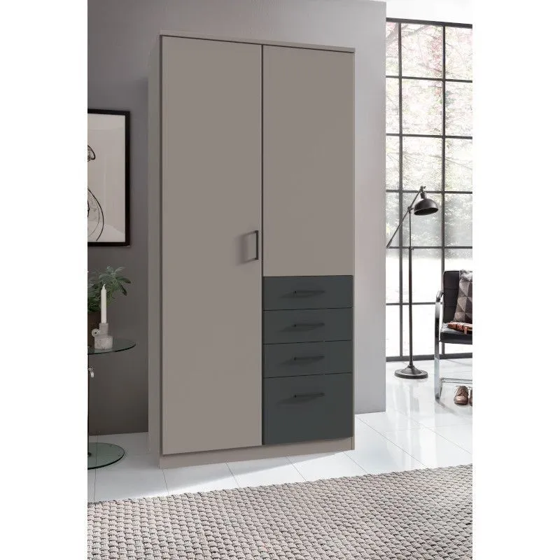 Riidekapp Cottbus 2u4s sahara/grafiit