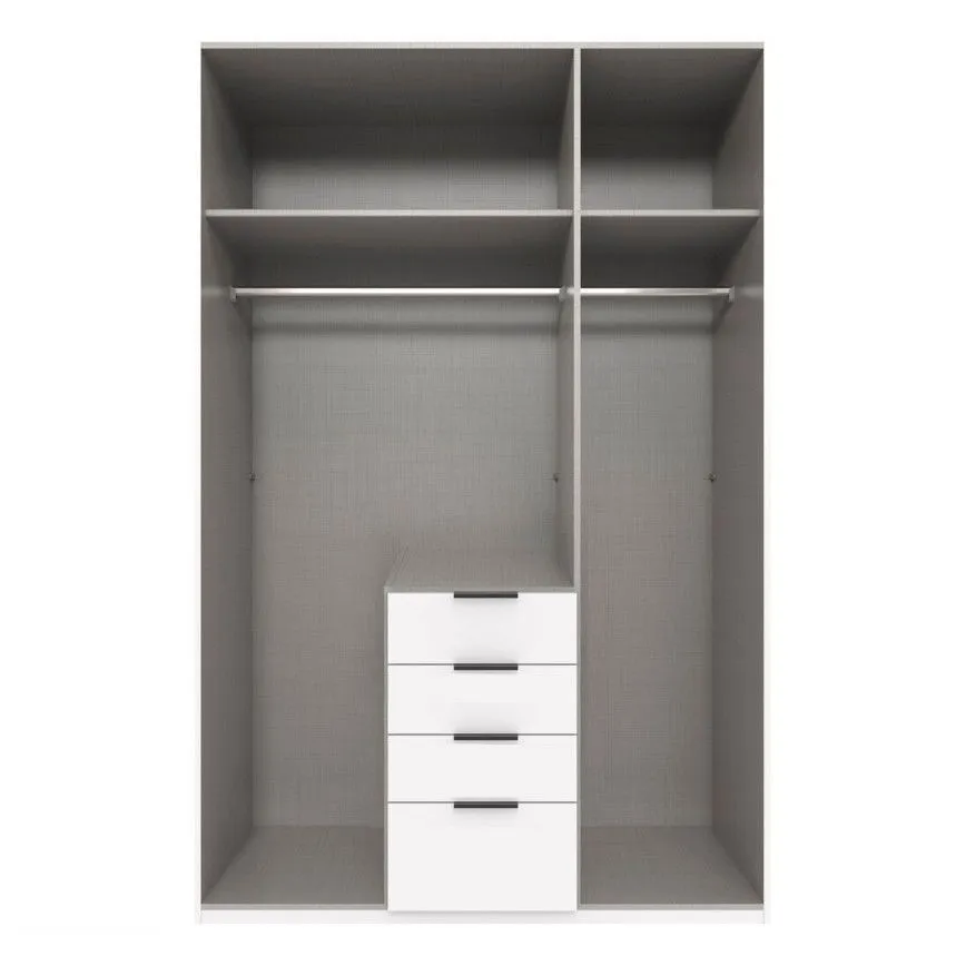 Riidekapp+peegel Cottbus 3u4s sahara/grafiit