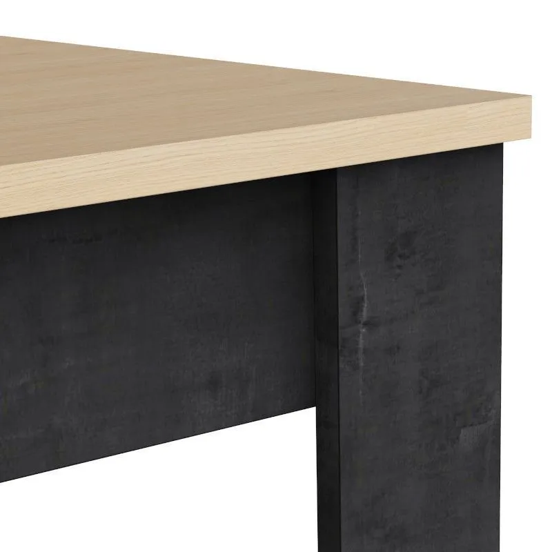 Söögilaud Kent 90x140 tamm/tumehall