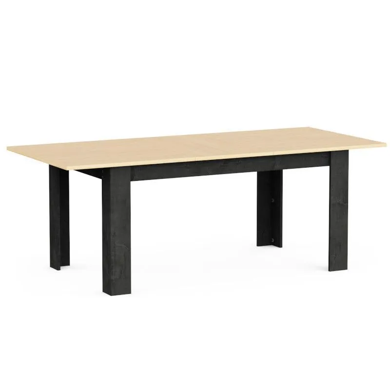 Pikendatav söögilaud Kent 90x155/205 tamm/tumehall