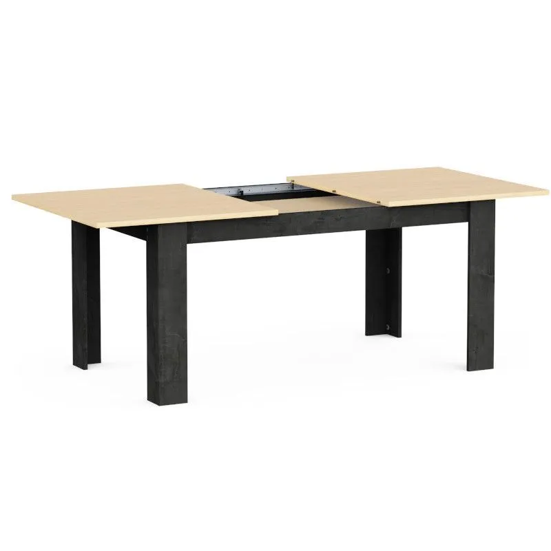 Pikendatav söögilaud Kent 90x155/205 tamm/tumehall