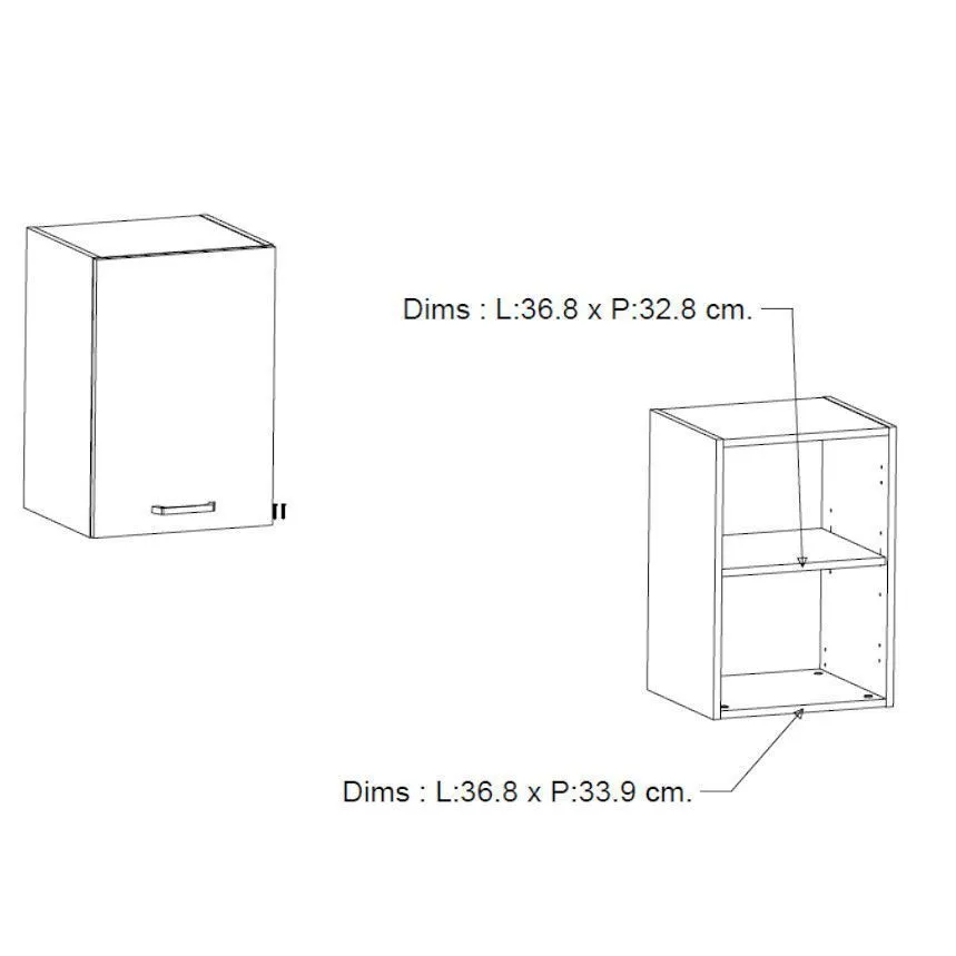 Seinakapp Bianco 1u valge kõrgläige