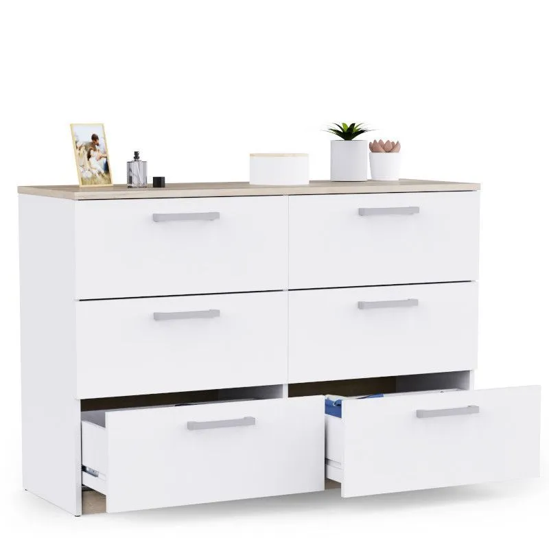 Kummut Watson 3+3s kronberg tamm/valge