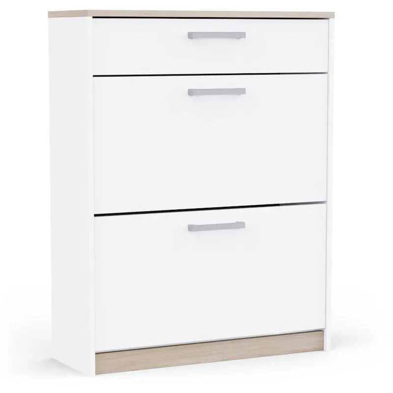 Jalanõudekapp Watson 2u1s kronberg tamm/valge