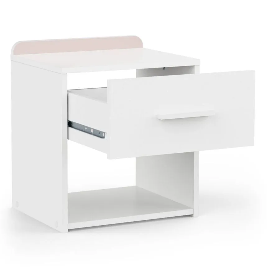 Öökapp Reverso 1s valge+öösinine/vanaroosa