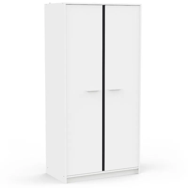 Riidekapp Reverso 2u indigo sinine/valge