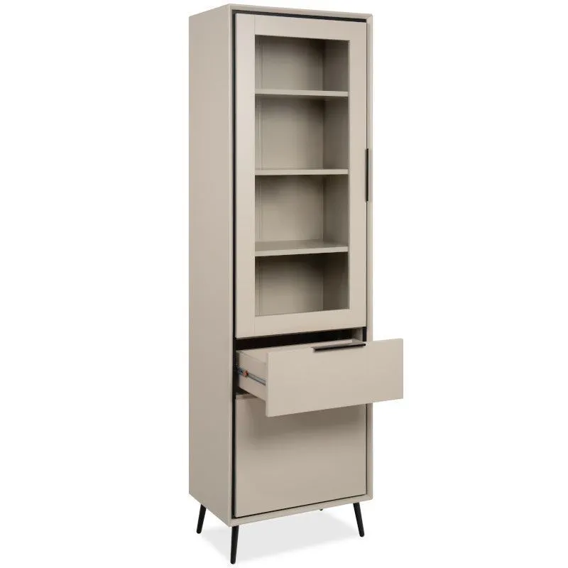 Vitriinkapp Arona 1u1s capuccino/must