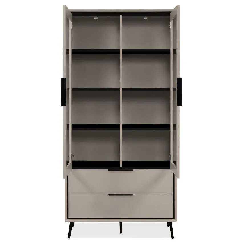 Vitriinkapp Arona 2u2s capuccino/must