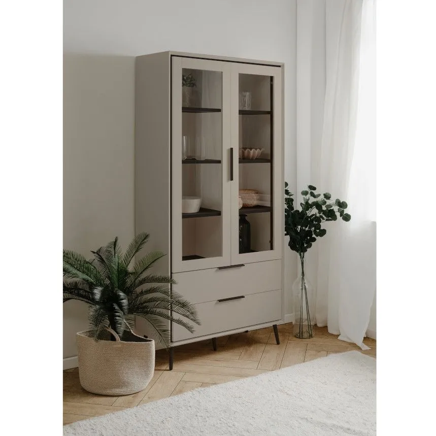 Vitriinkapp Arona 2u2s capuccino/must