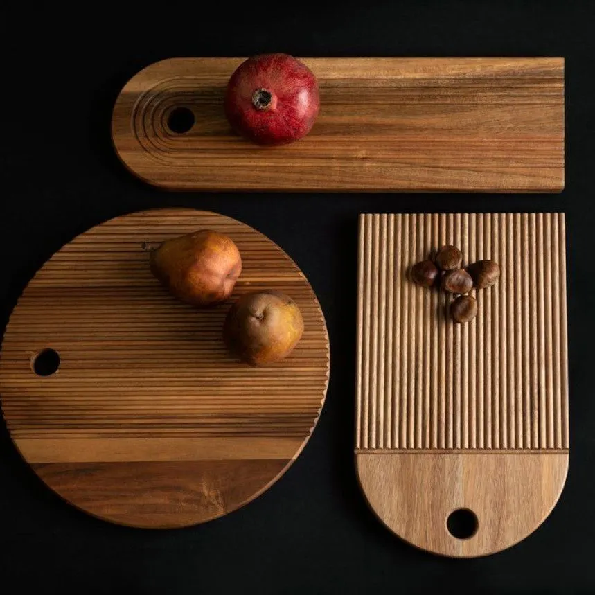 Maku serveerimisalus Groove D35 akaatsia