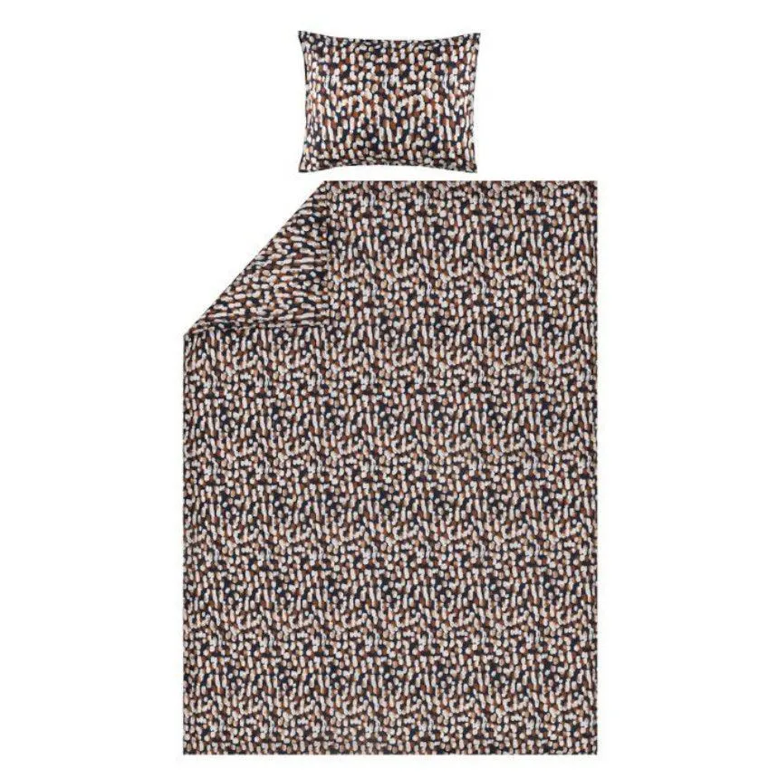 Voodipesukomplekt Fanni K Ombra 150X210/50x60 sinine/pruun