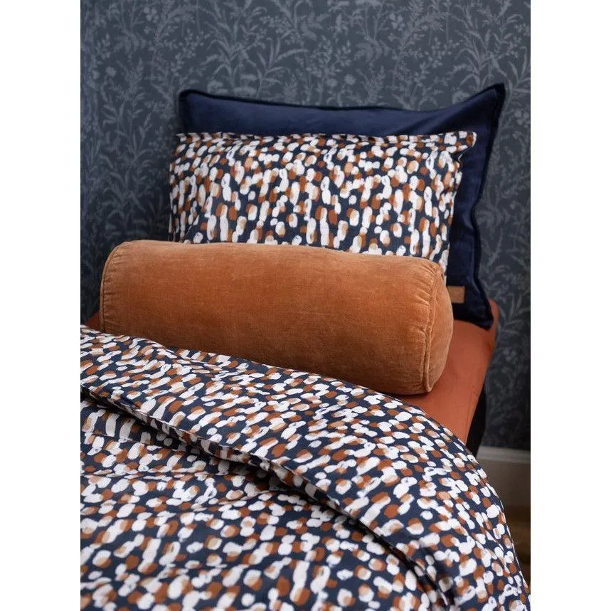 Voodipesukomplekt Fanni K Ombra 150X210/50x60 sinine/pruun