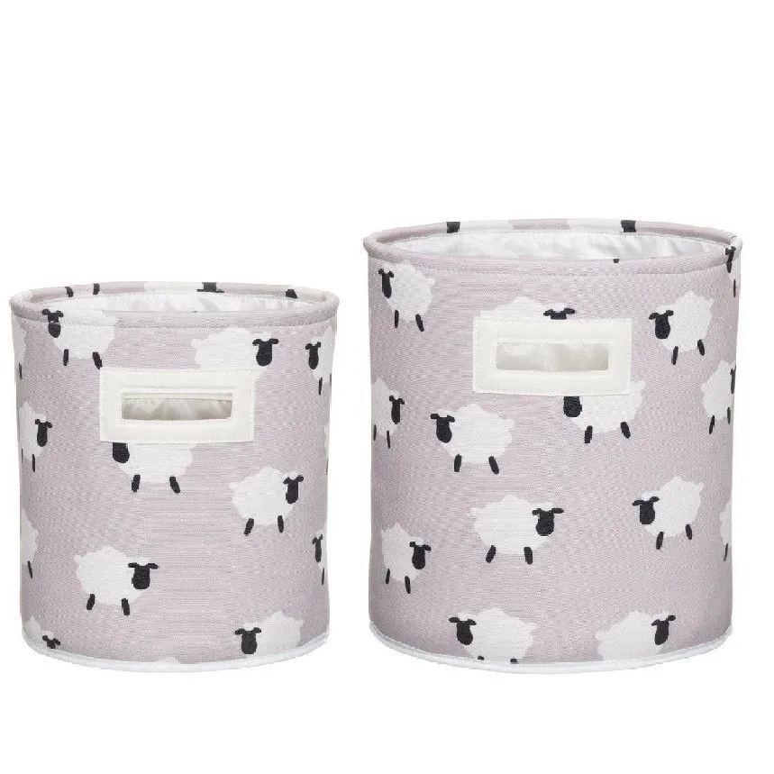 Hoiukorv Lamb H33 hall/valge