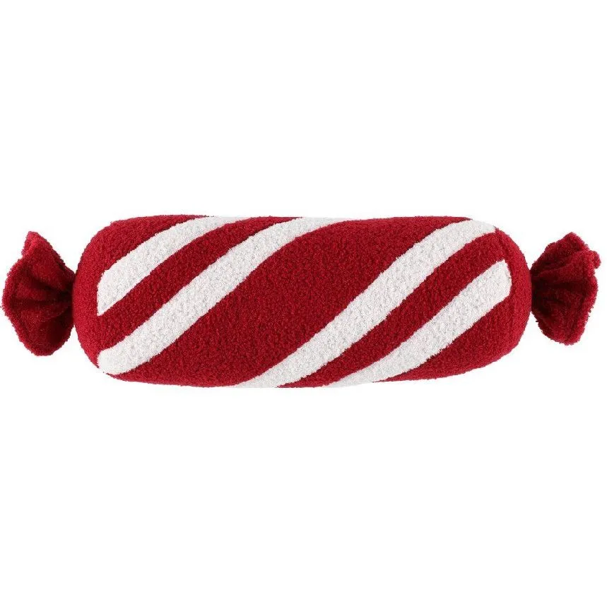 Dekoratiivpadi Candy 54x13 punane/valge