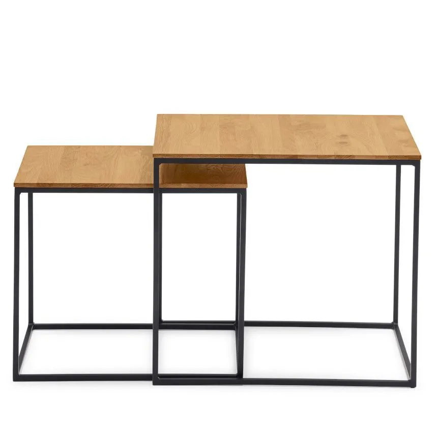 CoreOne abilaudade komplekt Asto 2 tk tamm/tumehall