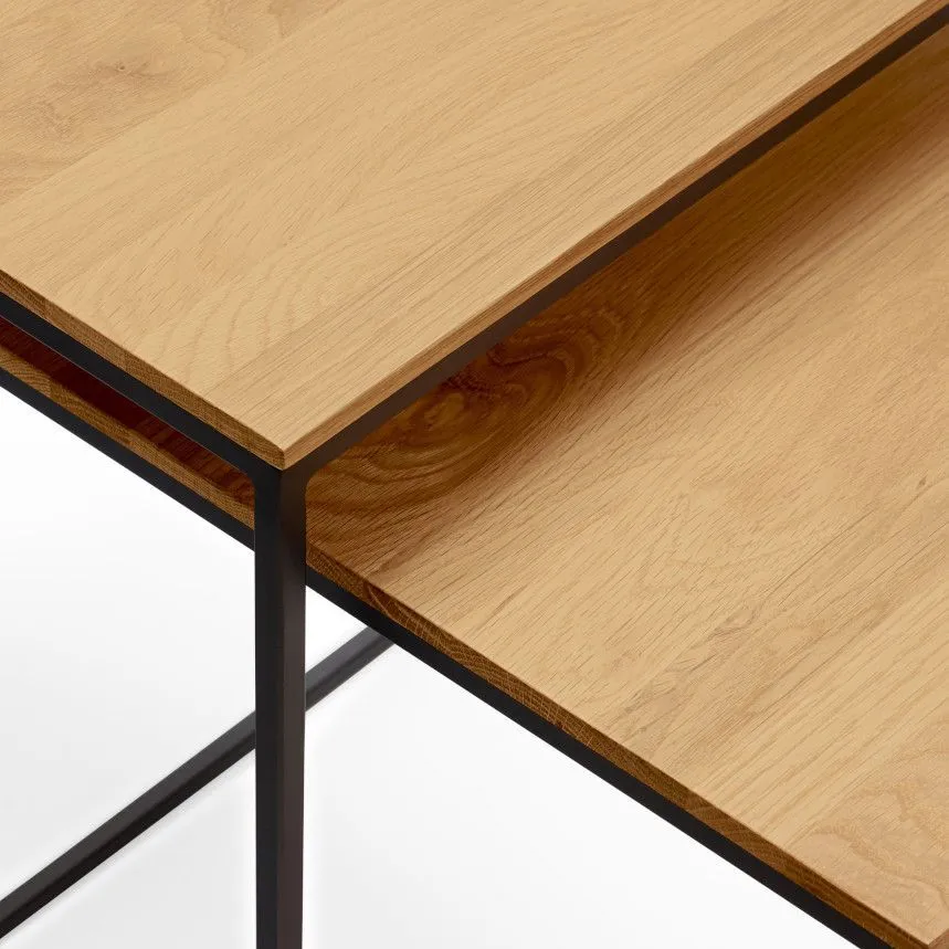 CoreOne abilaudade komplekt Asto 2 tk tamm/tumehall