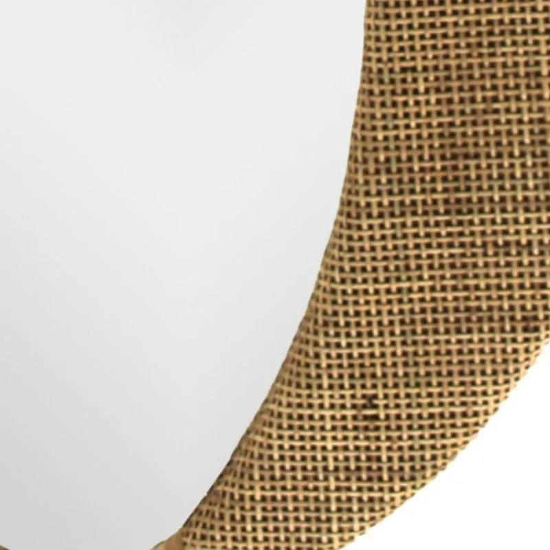 Peegel Rattan 40x107 pruun