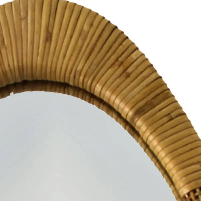 Peegel Rattan 40x60 pruun