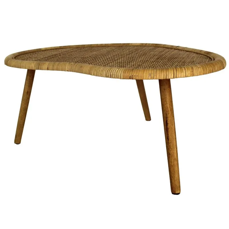 Diivanilaud Rattan 89x58 pruun