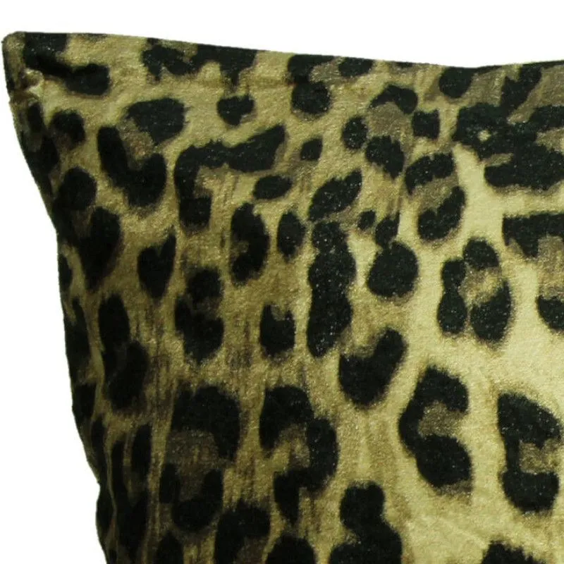 Dekoratiivpadi Leopard 45x45 pruun/must