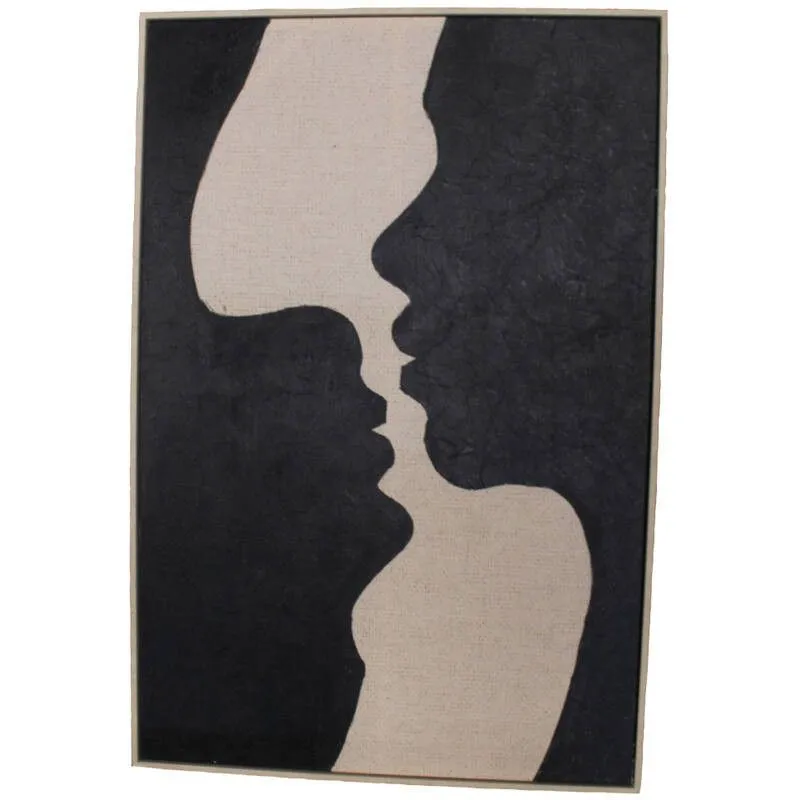 Seinapilt Two of Us 80x120 must/beež