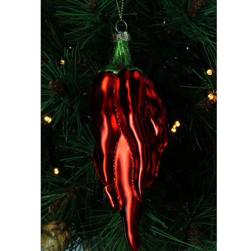 Jõuluehe Chili Pepper punane