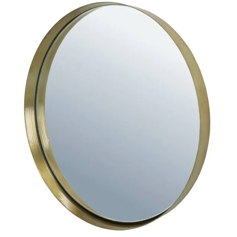 Peegel Round D30 kuldne