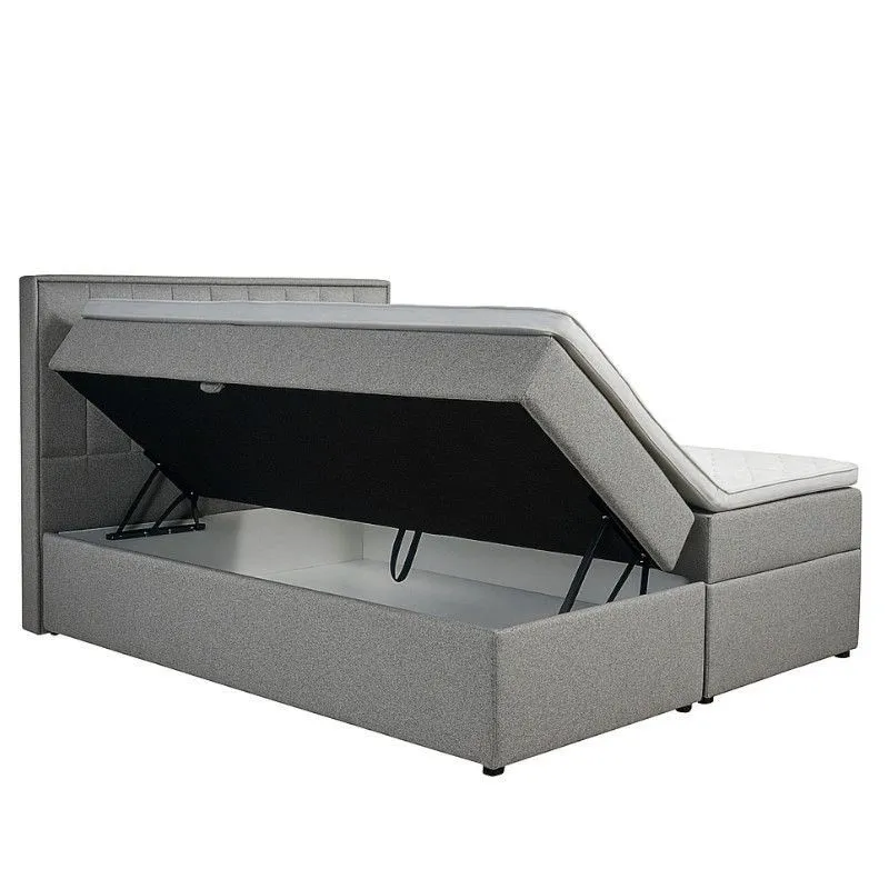 Pesukastiga kontinentaalvoodi Ritz 140x200 hall