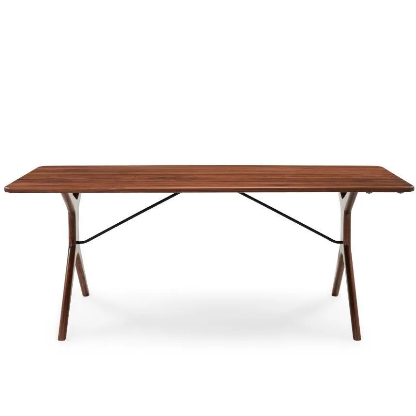 CoreOne söögilaud Slem 200x75 pähkel
