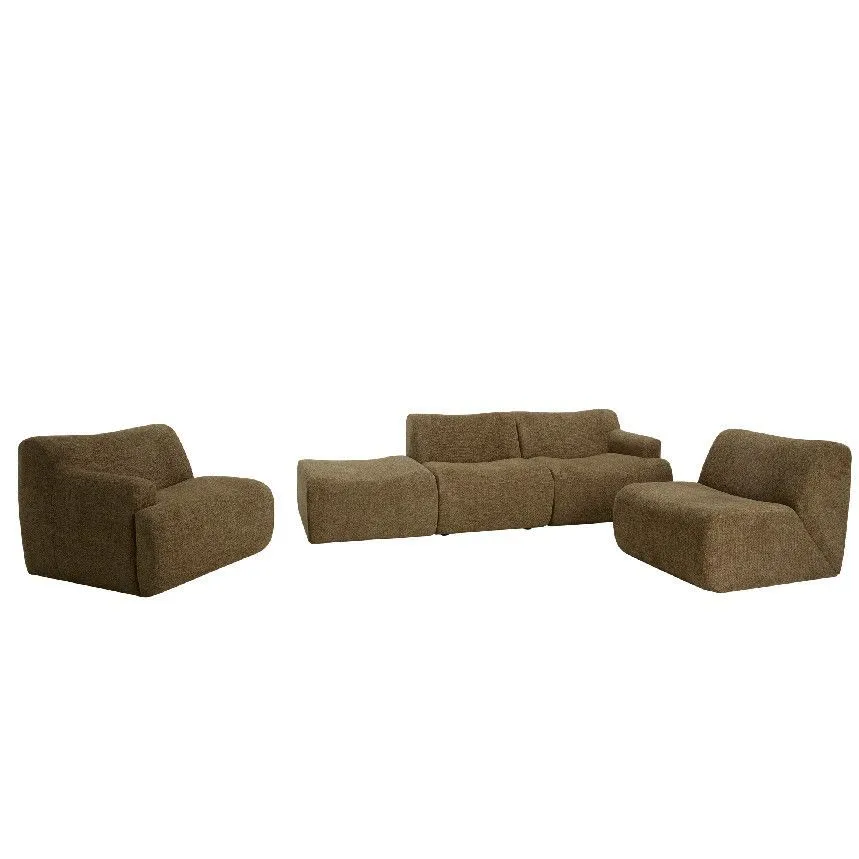 Diivanimoodul vasak nurk Svenne roheline