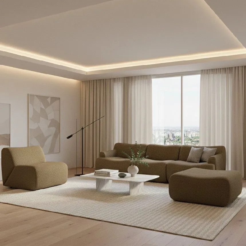 Diivanimoodul parem nurk Svenne roheline