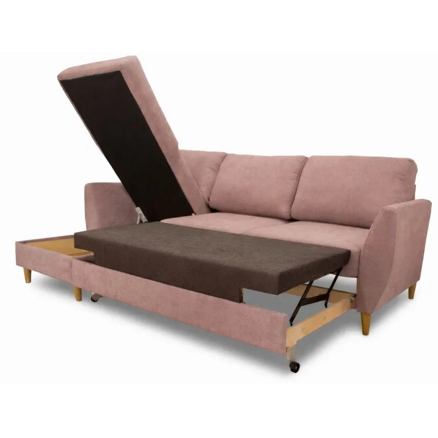 Nurgadiivanvoodi Amore roosa vasak