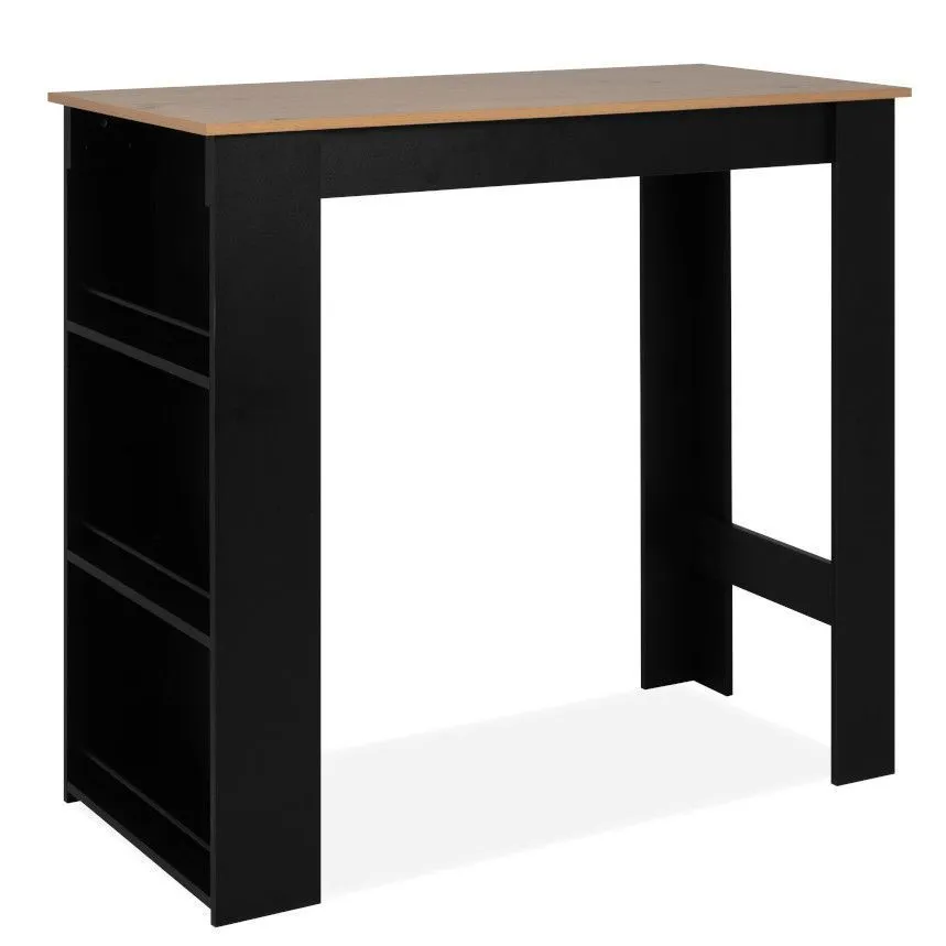 Baarilaud Ostersund 60x120 artisan tamm/must