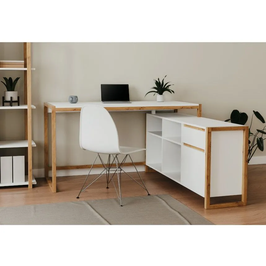 Nurgalaud Denver artisan tamm/valge