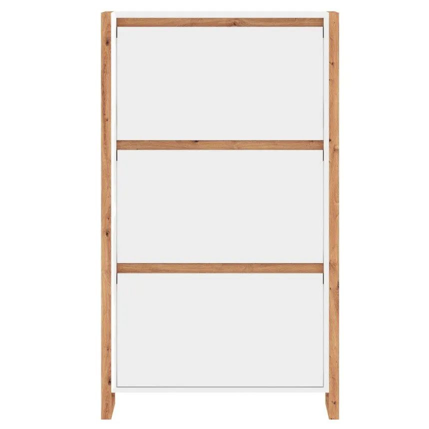 Jalatsikapp Denver 3u artisan tamm/valge