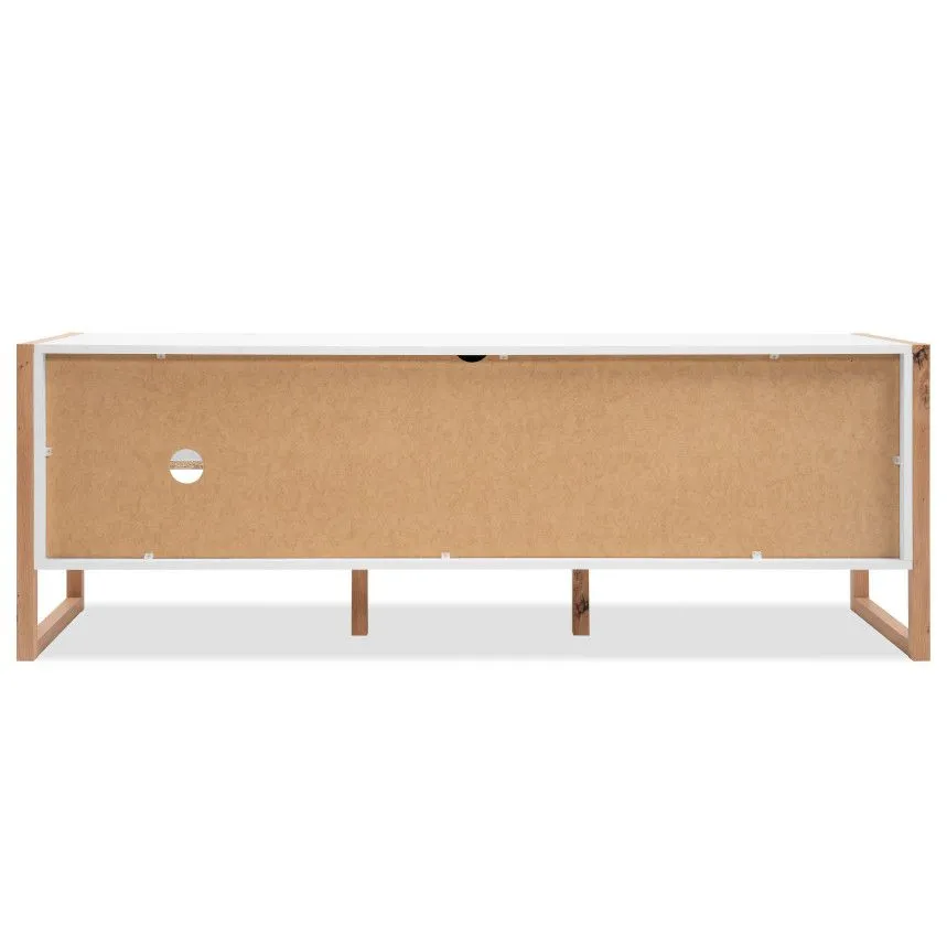 Tv-alus Denver 2u 160 artisan tamm/valge