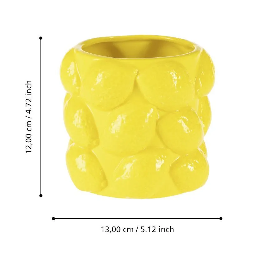 Lillepott Dati D13 kollane