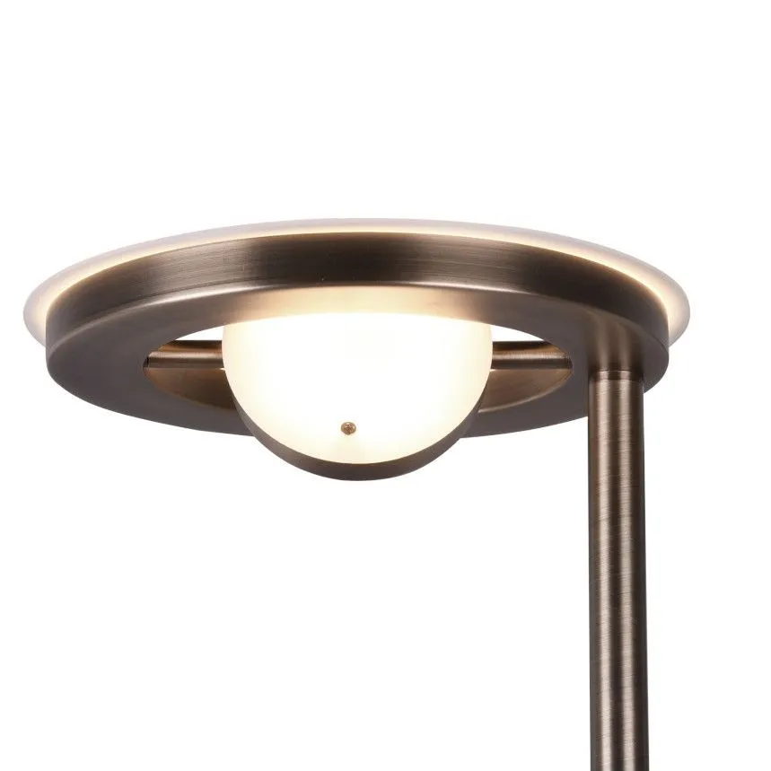 Põrandalamp Barrie LED messing
