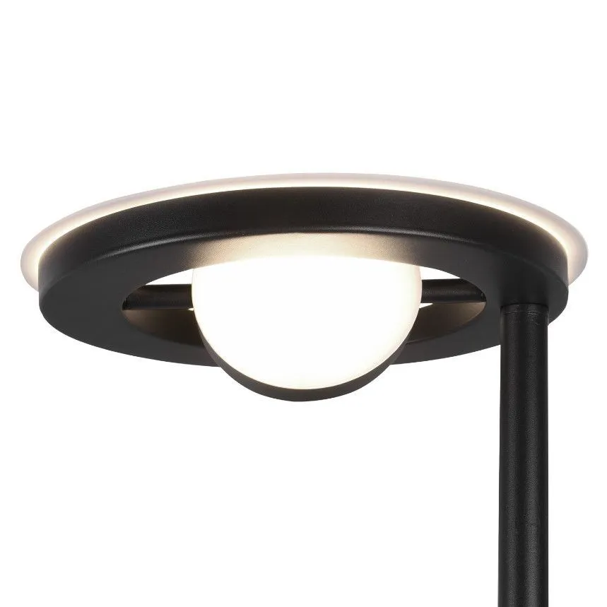 Põrandalamp Barrie LED must