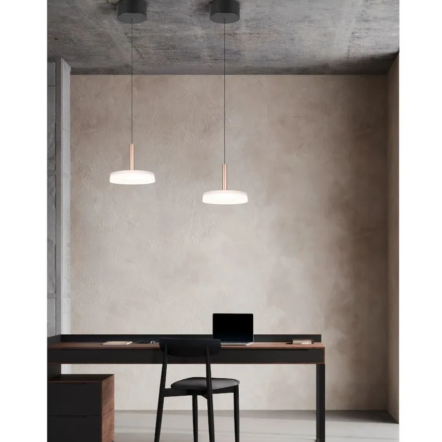 Laelamp Celeste 1 must/valge/pruun
