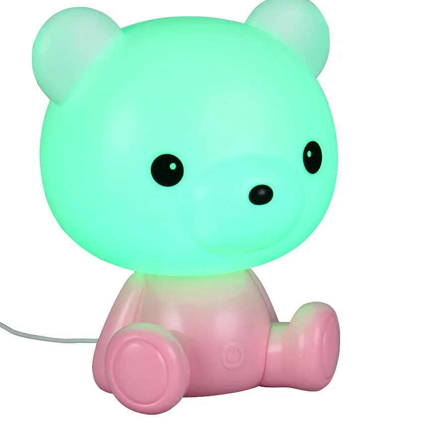 Meeleoluvalgusti Cute Led roosa