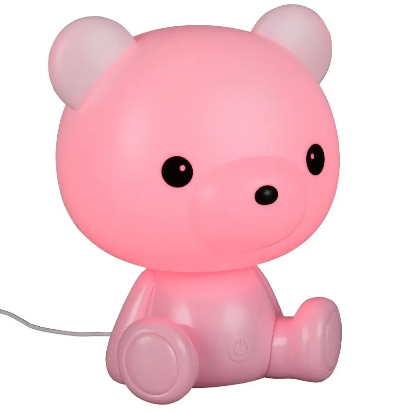 Meeleoluvalgusti Cute Led roosa